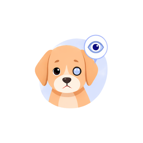 Hundekrankheiten hund grauer star